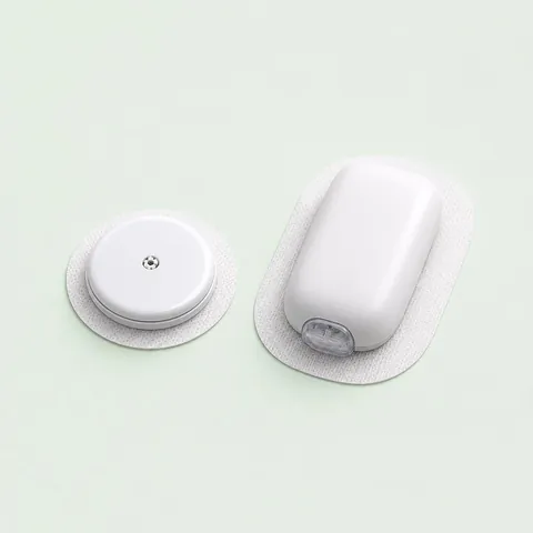 Continuous glucose monitor sensor and insulin pump with supplies